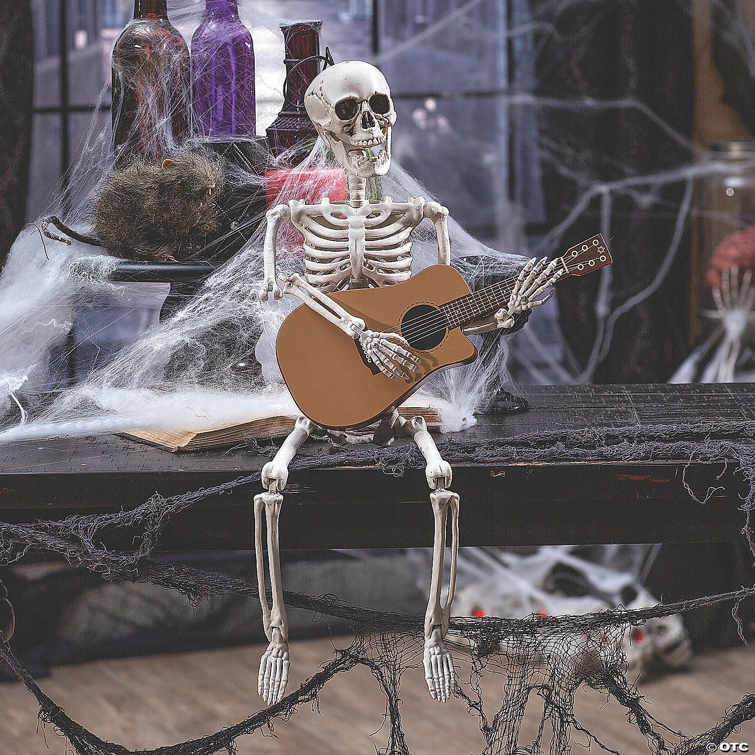 Budget π― 16" Guitar Playing Skeleton π Halloween Decoration π 1 Budget π― 16" Guitar Playing Skeleton π Halloween Decoration π