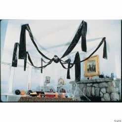 Promo 🛒 20 Ft. Giant Hanging Spider 🦇 Halloween Decoration 🧨
