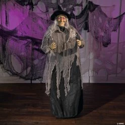 Deals π 59" x 54" Floating Witch π§ Halloween Decoration π―