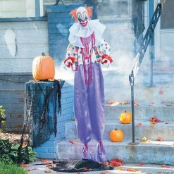 Wholesale π 65" Standing Animated Clown π Halloween Decoration βοΈ