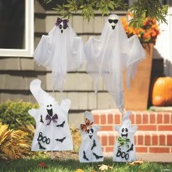 Discount 💯 Halloween Ghost Family Yard Decorations 🛒