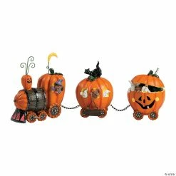 Coupon ❤️ The Pumpkin Express Train 💀 Halloween Decoration ❤️