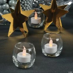 New 🎁 Battery-Operated Tea Light Candles - 12 Pc. 👏 -Home Decor Sales white battery operated tea light candles 12 pc 91 5004 a02